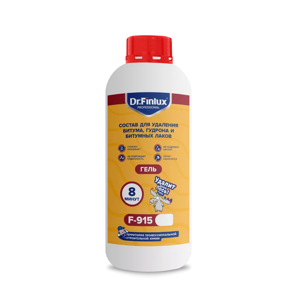Состав для удаления битума, гудрона и битумных лаков. Dr.Finlux F-915. (1 кг.)